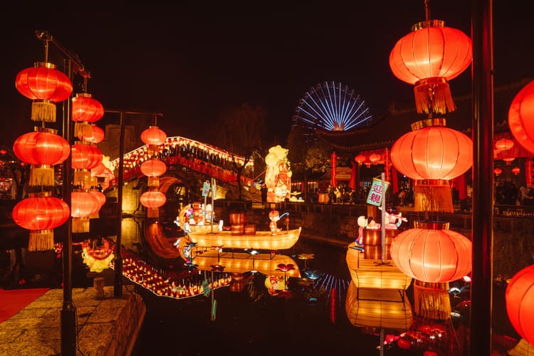 Chinesisches Neujahr Veranstaltungen - Tempelmesse