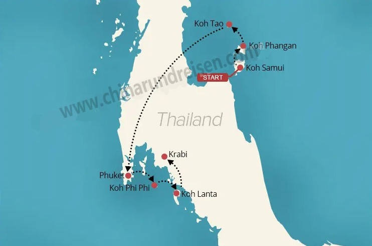 Thailand Inselhopping 2 Wochen