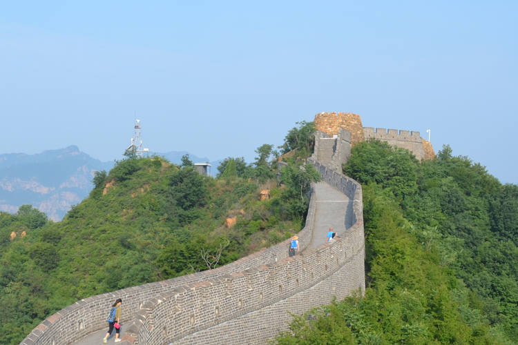 Wanderung auf der Chinesische Mauer Huangyaguan