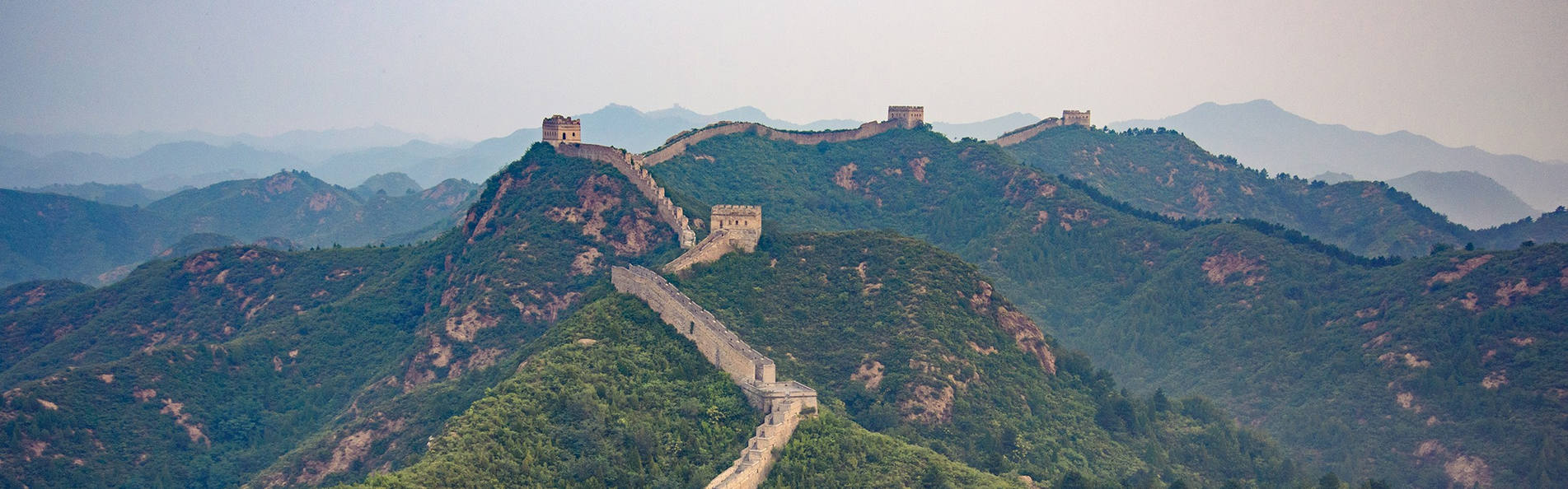 Chinesische Mauer Wanderung