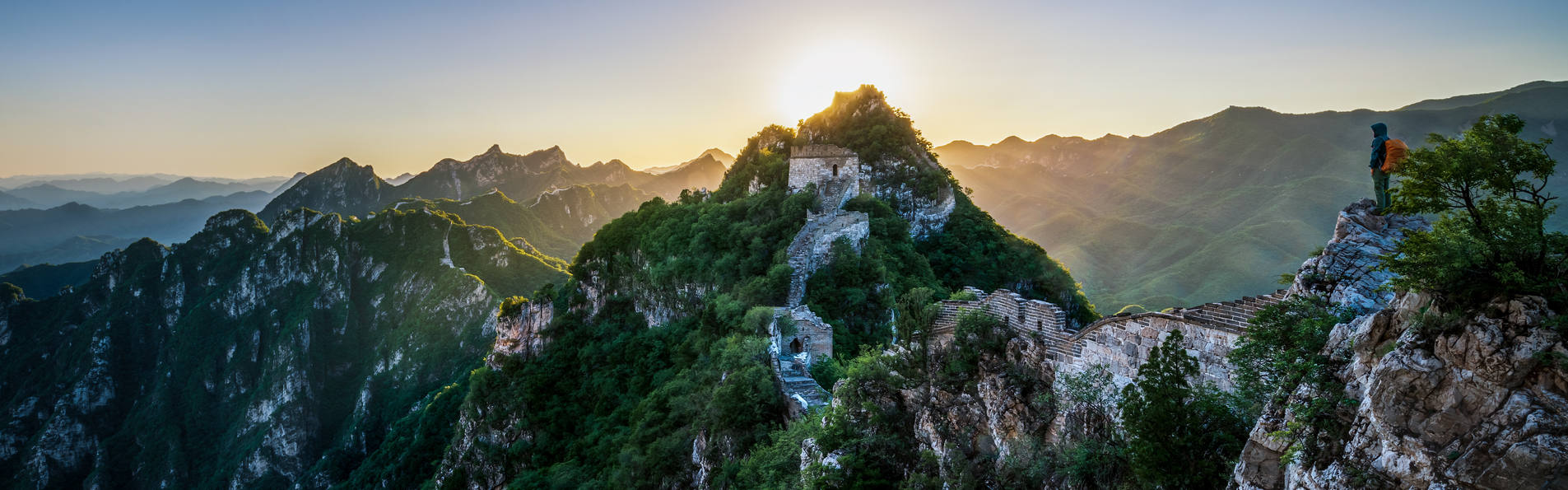 Chinesische Mauer Wanderung