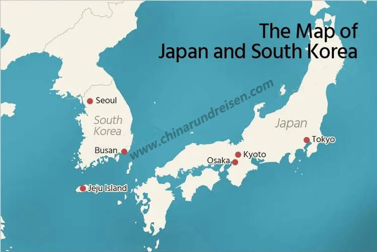 Reiseziele Japan und Korea 